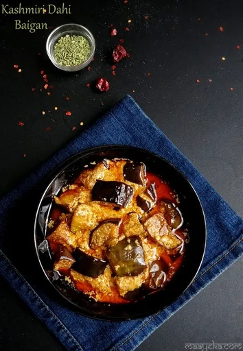 Kashmiri Dahi Baigan Recipe