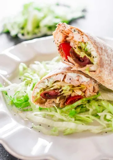 Wraps fáciles de pollo Buffalo