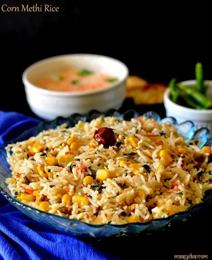 Methi Corn Pulav