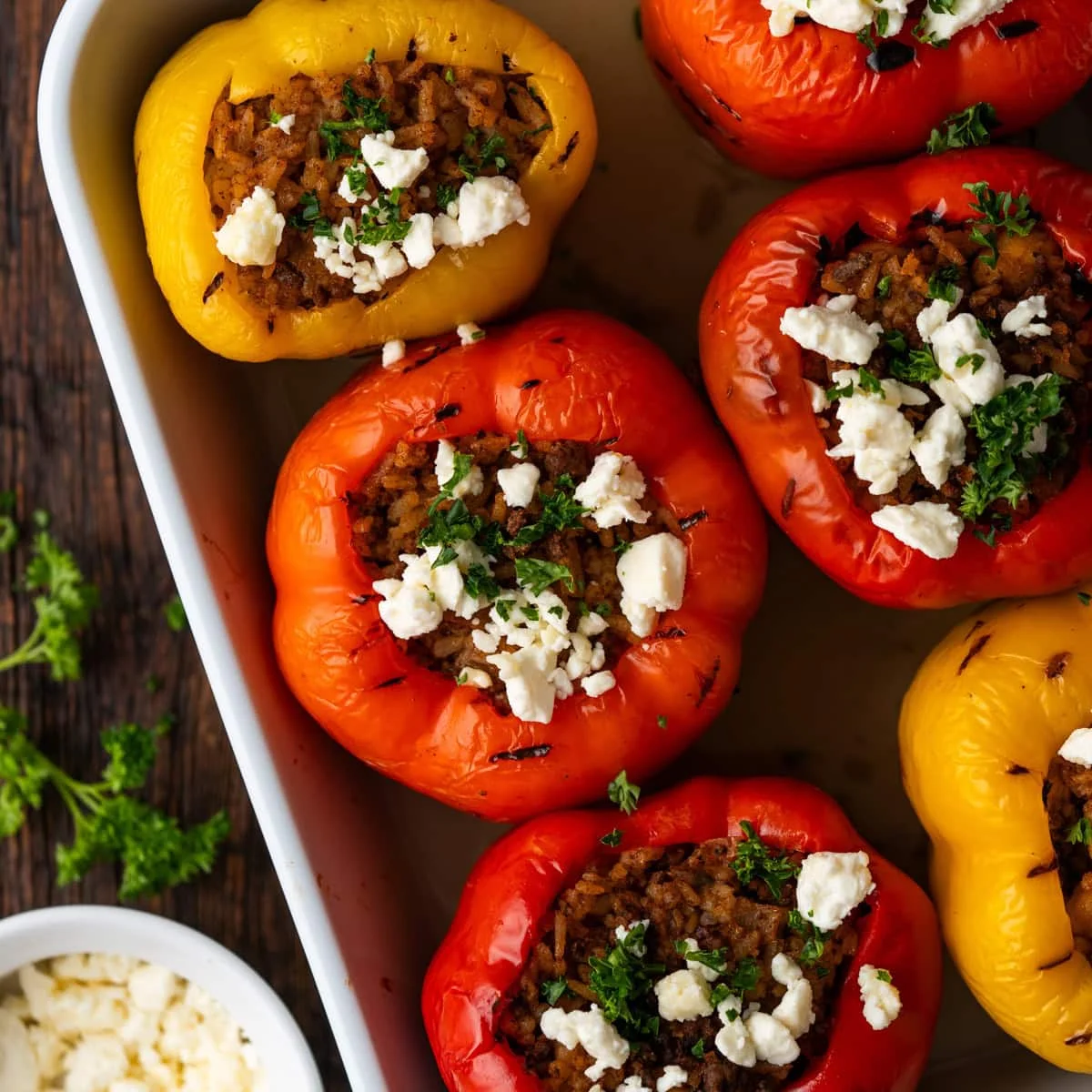 Greek Stuffed Peppers Recipe