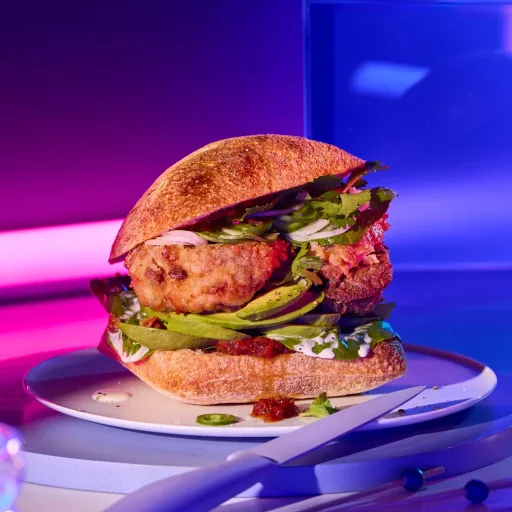 Oliver Wong-Hee’s Thai curry chicken and salad roll
