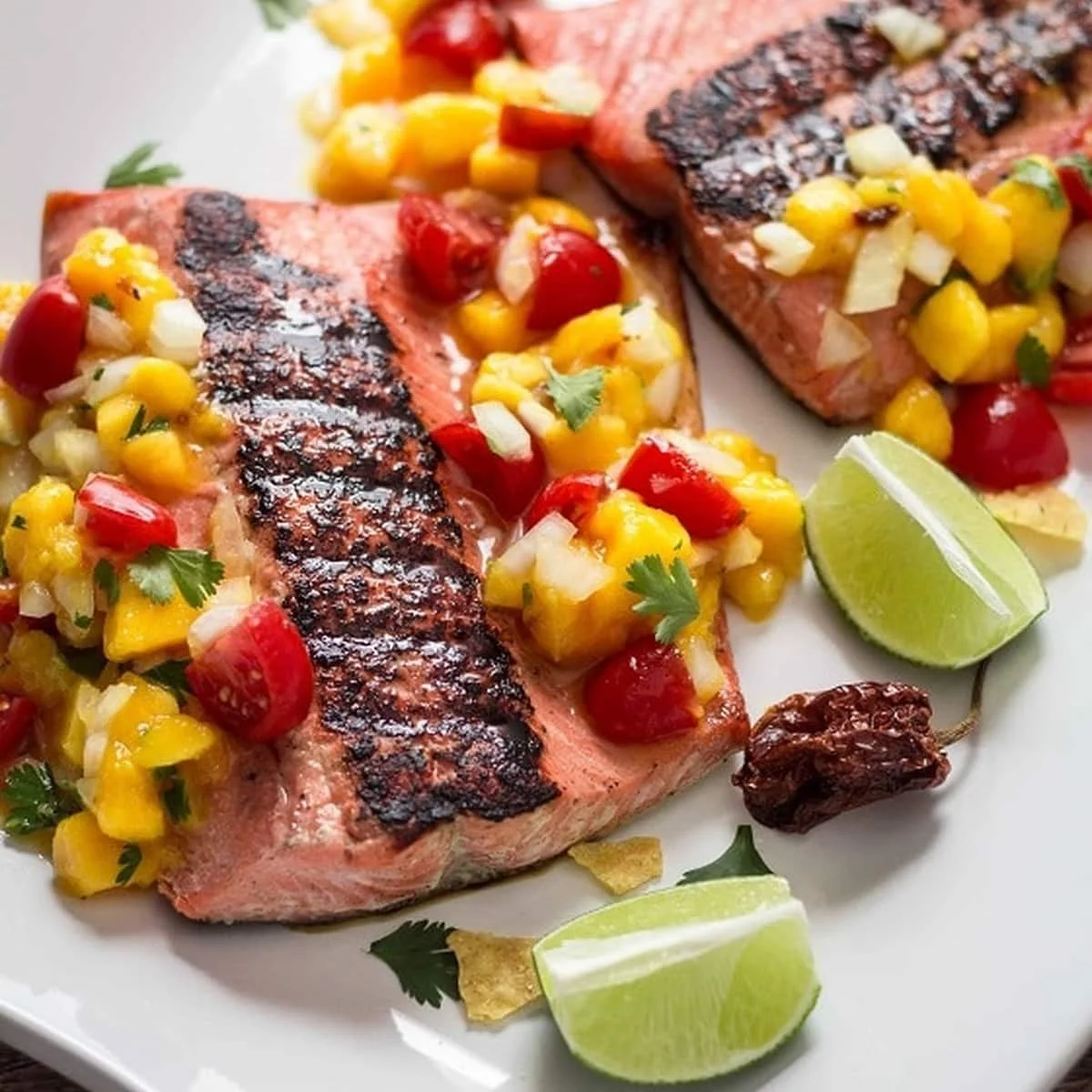 Salmon with Mango Salsa Recipe