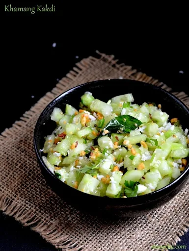 Khamang Kakdi ,Kakadi Chi Koshimbir