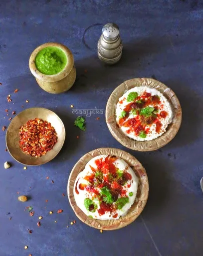 Stuffed Bread Dahi Vada - Instant and No Cook