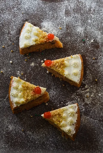 Pastel de zanahoria sin huevo