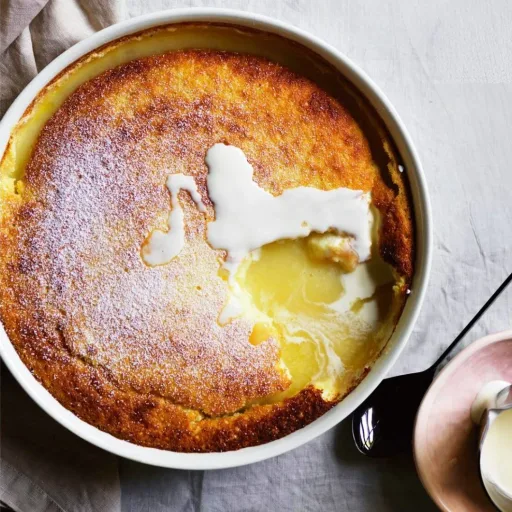 Bethany Finn’s lemon delicious pudding