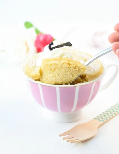 Keto Vanilla Mug Cake