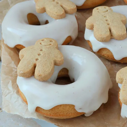 Donuts Horneados de Pan de Jengibre