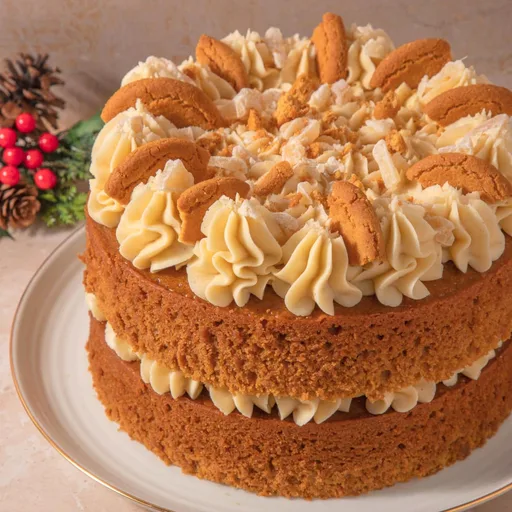 Gingerbread Cake with Ginger Buttercream