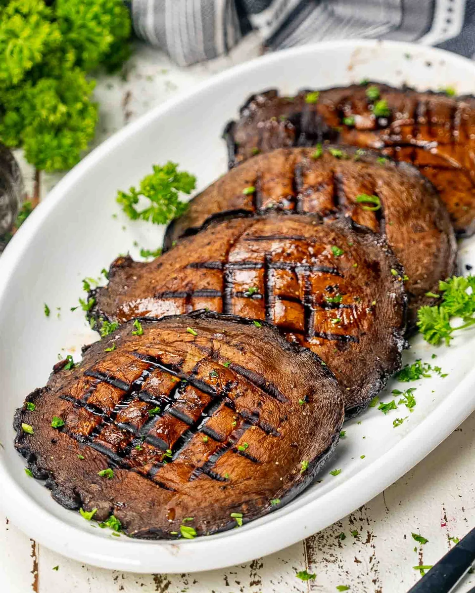 Grilled Portobello Mushrooms