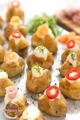 Receta de Mini Patatas Asadas