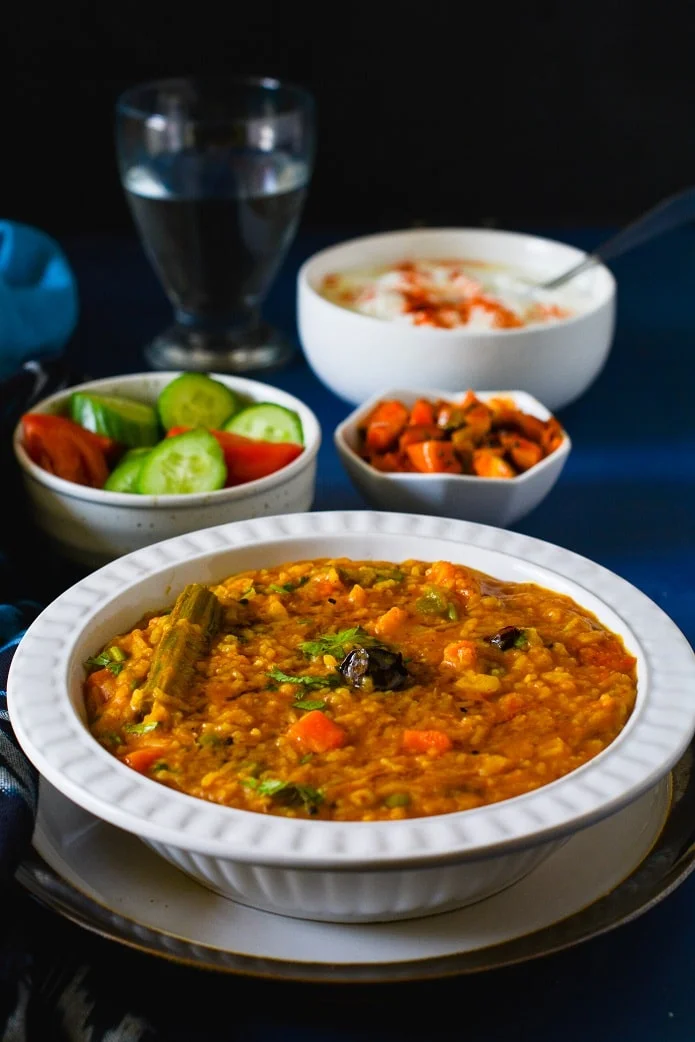 How To Make Sambhar Sadam-Sambhar Rice Recipe