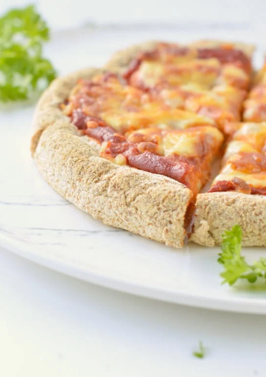 Base de pizza baja en carbohidratos