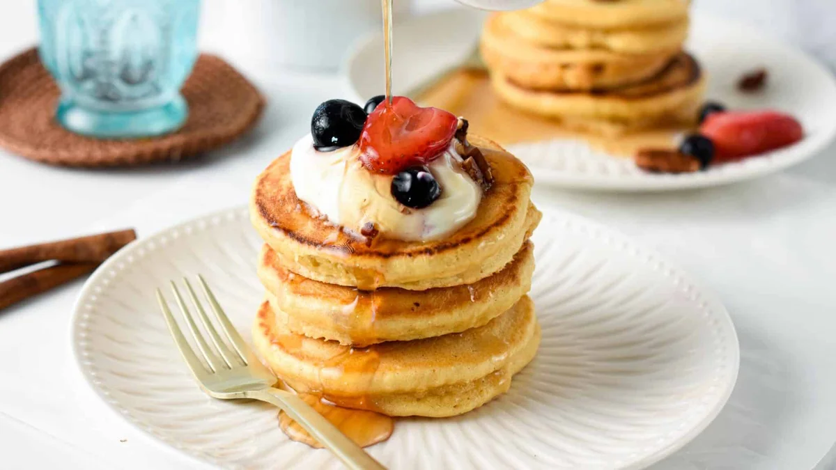 Pancake proteici a basso contenuto di carboidrati