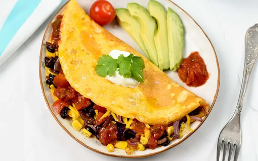 Tortilla francesa a la mexicana