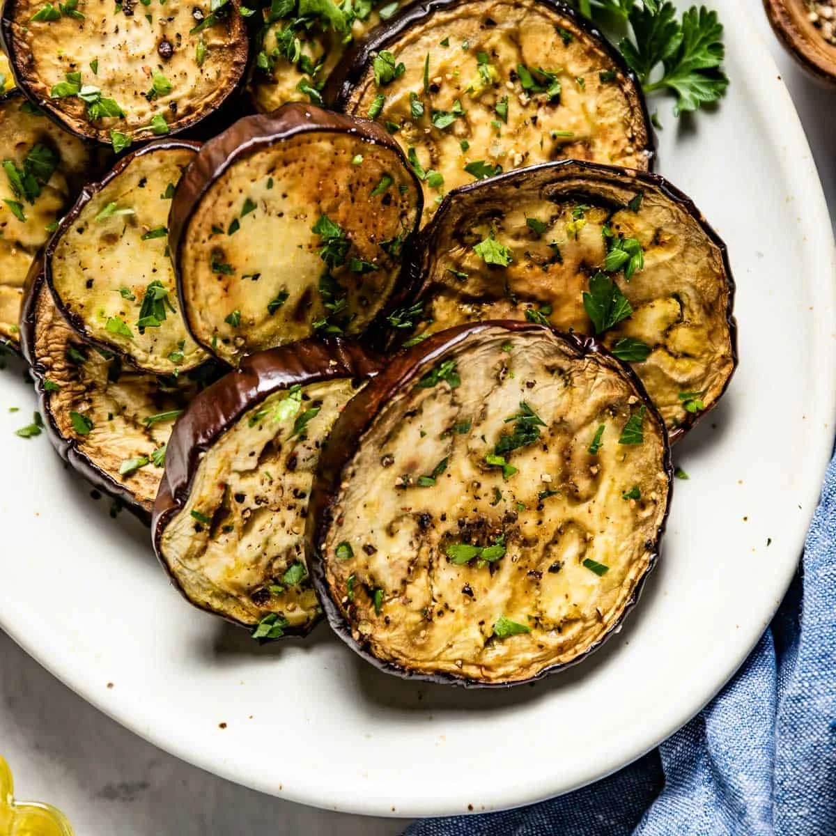 Baked Eggplant Slices Recipe