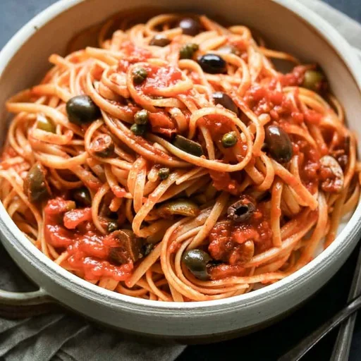 Linguine Puttanesca Recipe