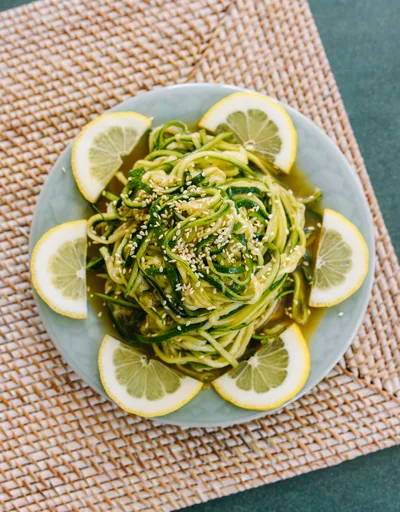 Chinese-Style Zucchini Salad