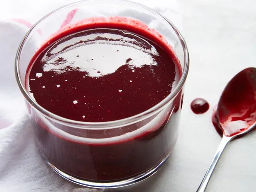 Blackberry, Mint and Lime Coulis