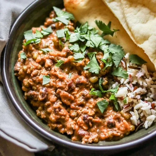 Receta de lentejas Madras