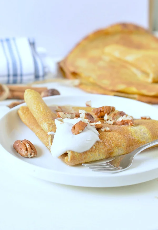 Pumpkin Crepes