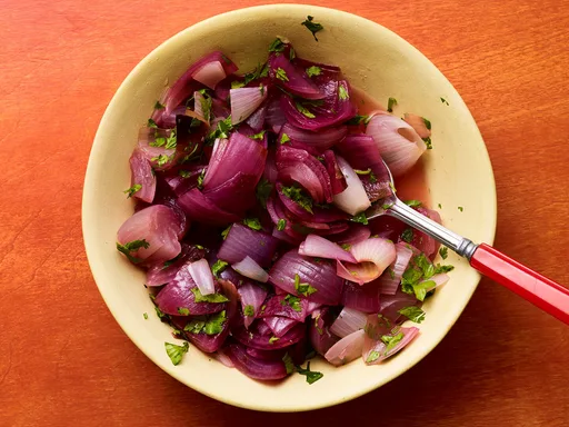 Salsa de cebolla roja asada