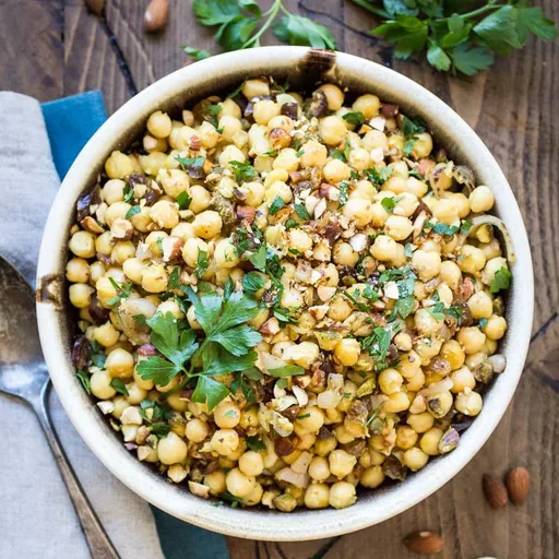 Warm Moroccan Chickpea Salad Recipe
