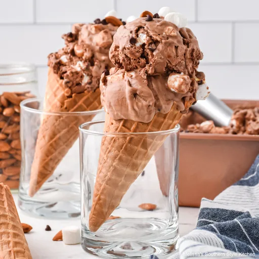 Rocky Road Ice Cream