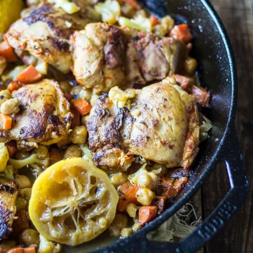Harissa Chicken Thighs Recipe