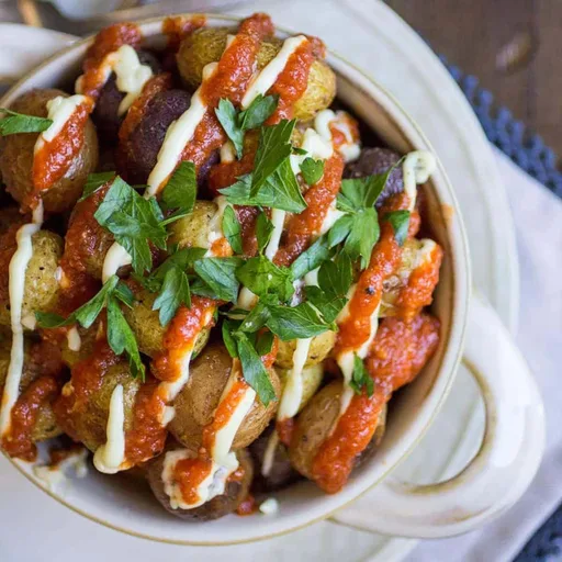Receta de patatas bravas
