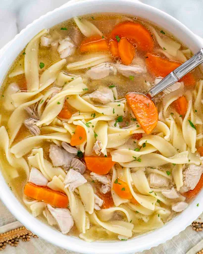 Leftover Turkey Noodle Soup