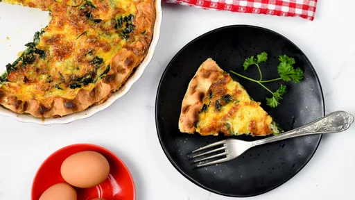 Quiche de espinacas (por un verdadero chef de Lorena)