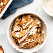 Apple Spiced Steel Cut Baked Oatmeal