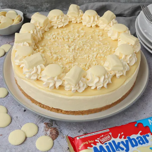 Tarta de queso Milkybar (sin horno)