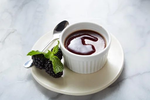Flanes de chocolate