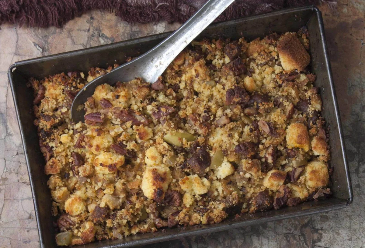 Chorizo, Apple and Cornbread Stuffing