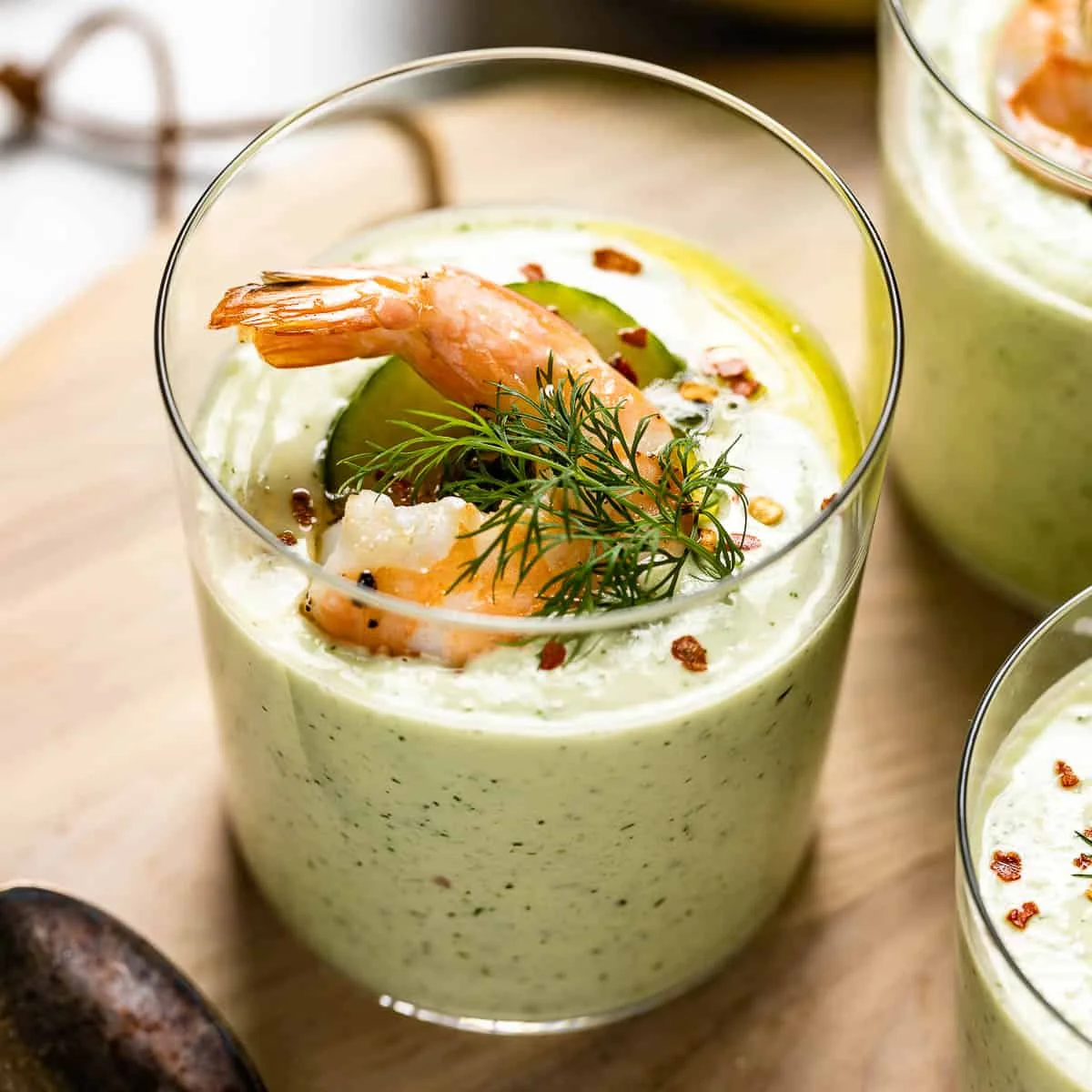 Cold Cucumber Soup Recipe by Barefoot Contessa