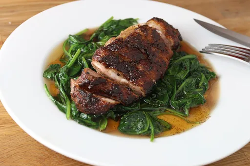 Orange & Sage Glazed Duck Breast
