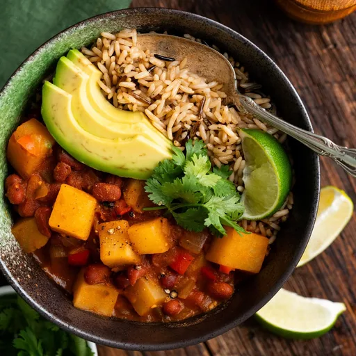 Receta de patatas y judías con salsa al estilo puertorriqueño