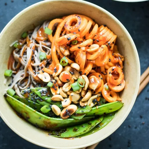 Soba Noodles with Vegetables Recipe