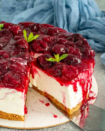 Tarta de queso sin horno