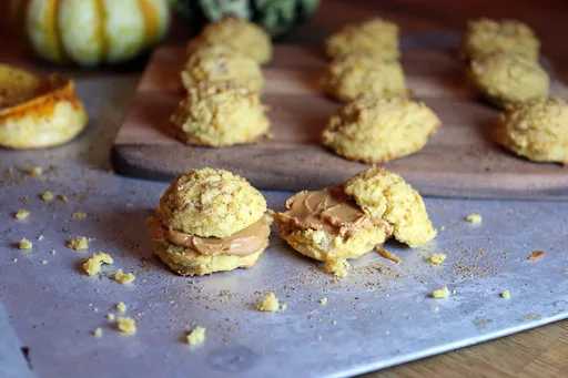 Pumpkin Spice Scone Cookies