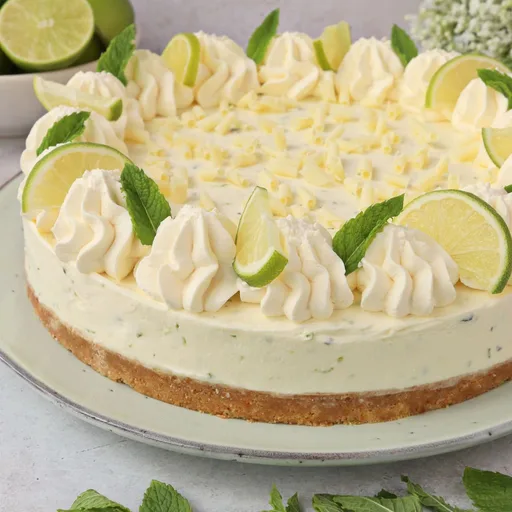 Tarta de Queso Mojito sin Horno