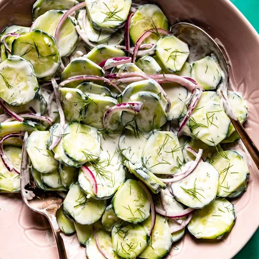 Greek Yogurt Cucumber Salad Recipe
