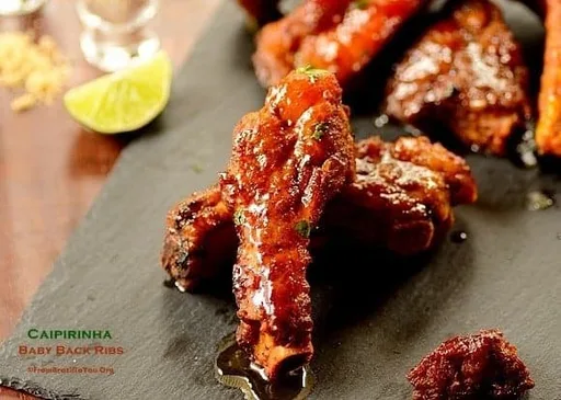 Costillas de cerdo al estilo caipirinha