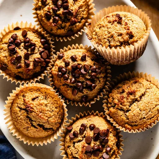 Almond Flour Banana Muffins