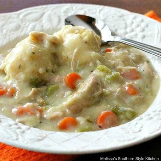 Stovetop Chicken and Dumplings In 30 Minutes