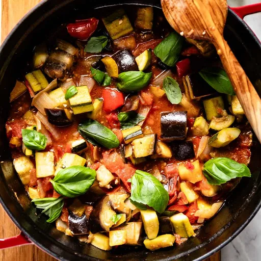 Receta fácil de ratatouille