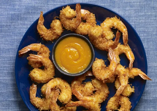 Camarones al coco