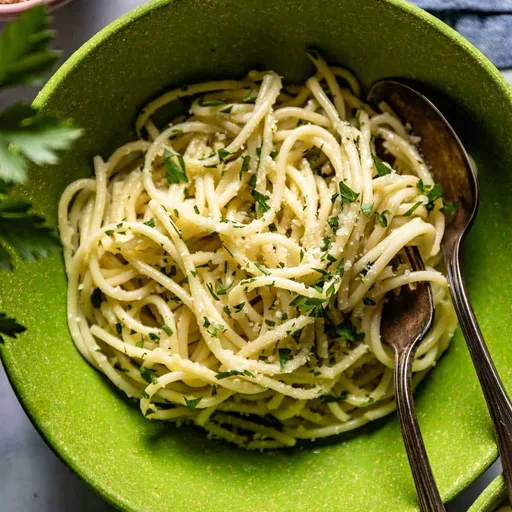Receta de pasta con mantequilla y ajo